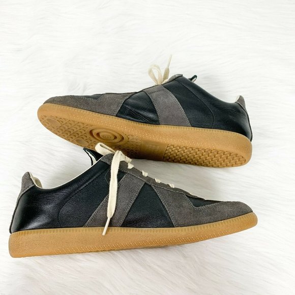 Maison Margiela Replica Mens Blue Low Top Sneaker - Picture 6 of 9